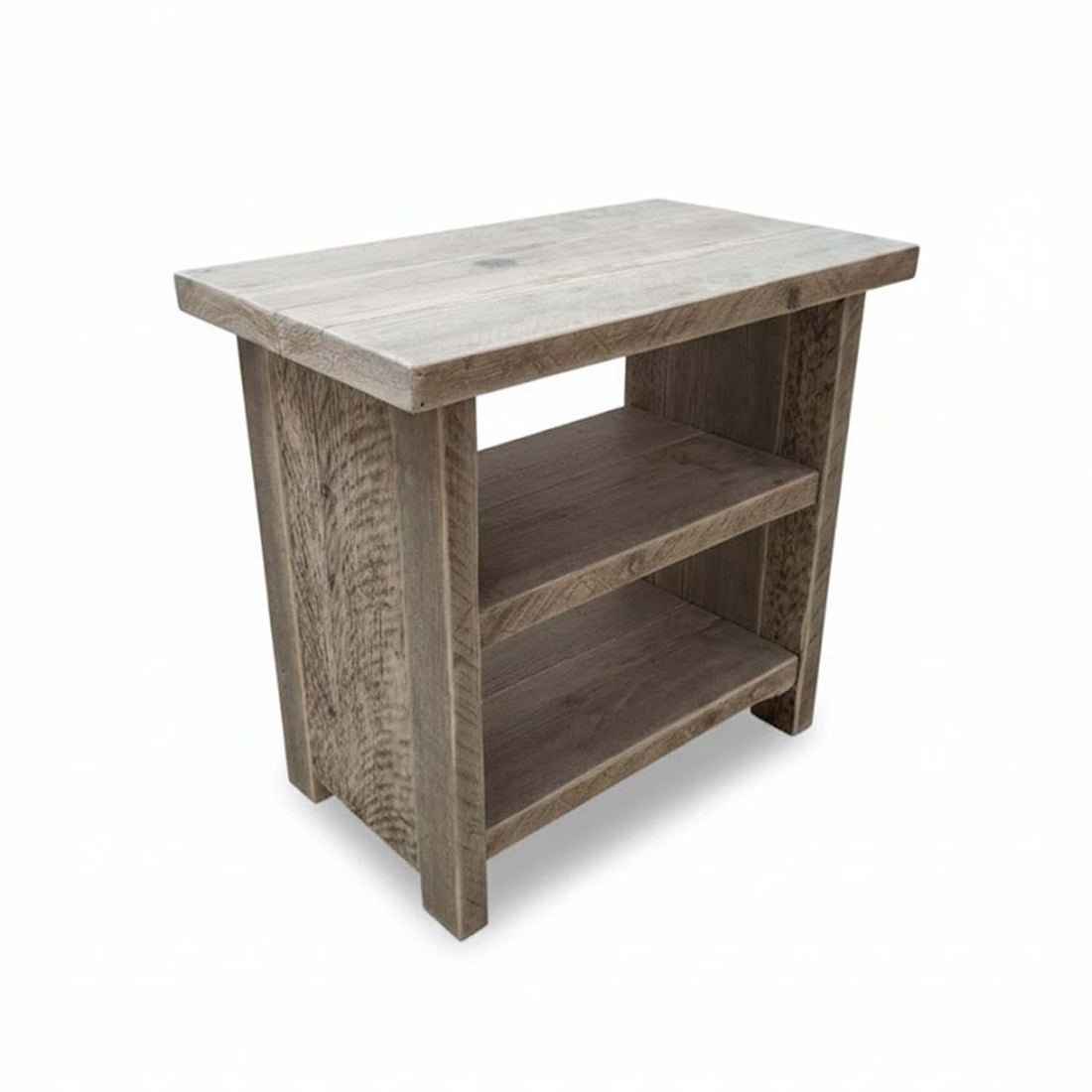 Shoe Rack &amp; Bench - 60cm L x 35cm D - Natural