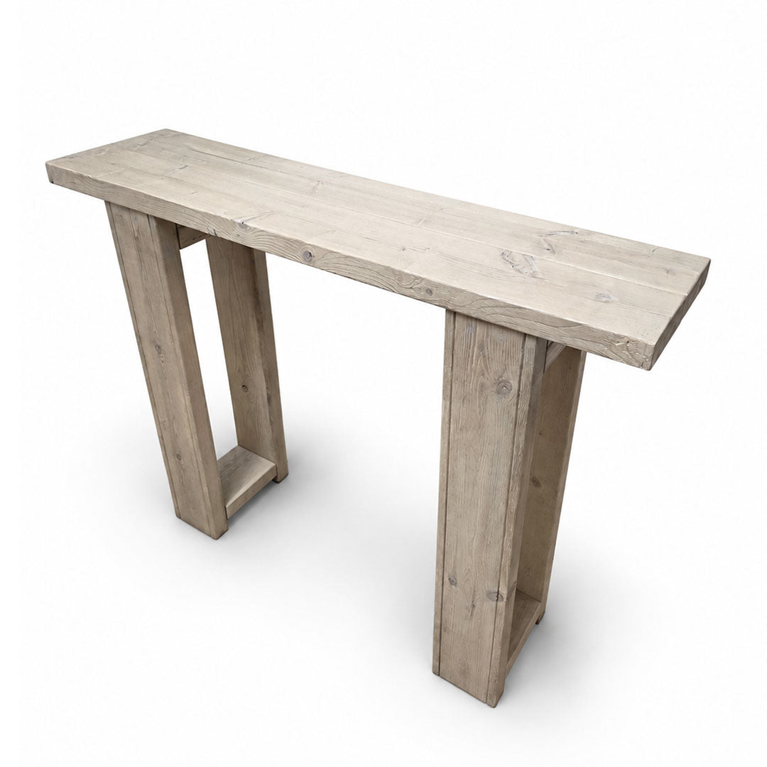 Heritage Console Table - 120cm Long x 29cm Deep x 90cm High - Sand