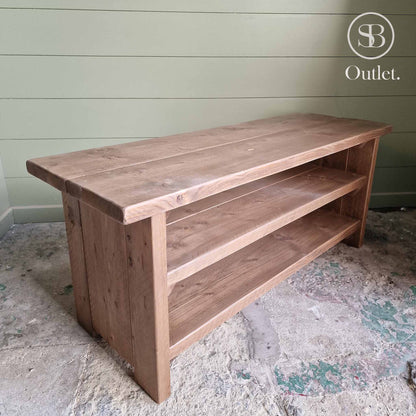 Stow TV Stand - 120cm Long - Antique Oak