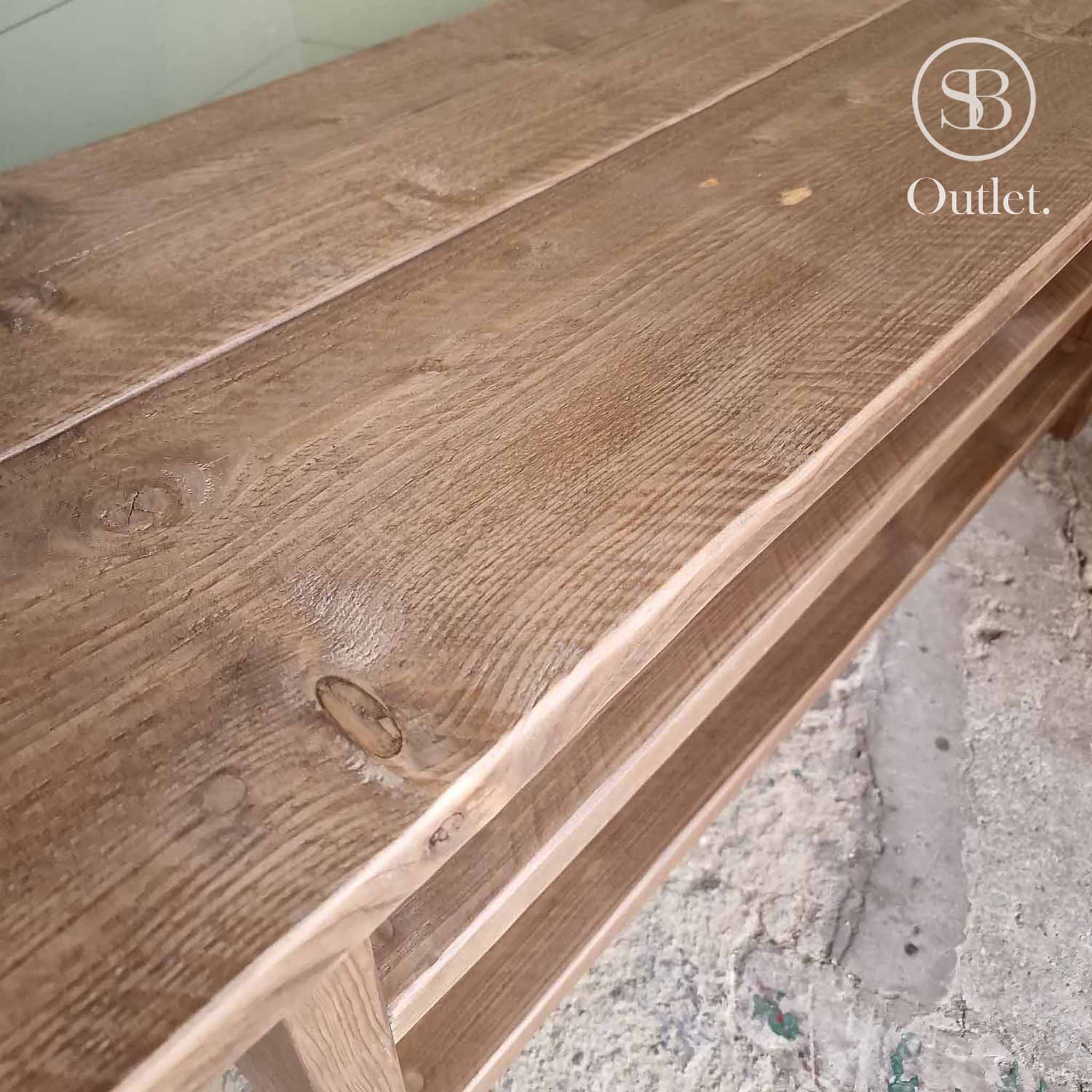 Stow TV Stand - 120cm Long - Antique Oak