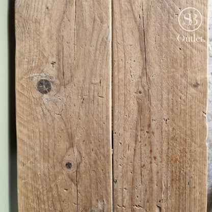 French Console Table - 110cm Long - Antique Oak (very Light)