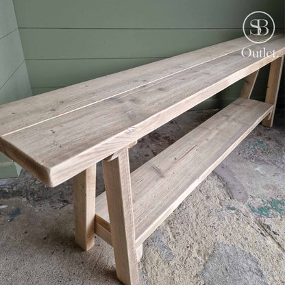 Splay Bench - 180cm Long - Natural