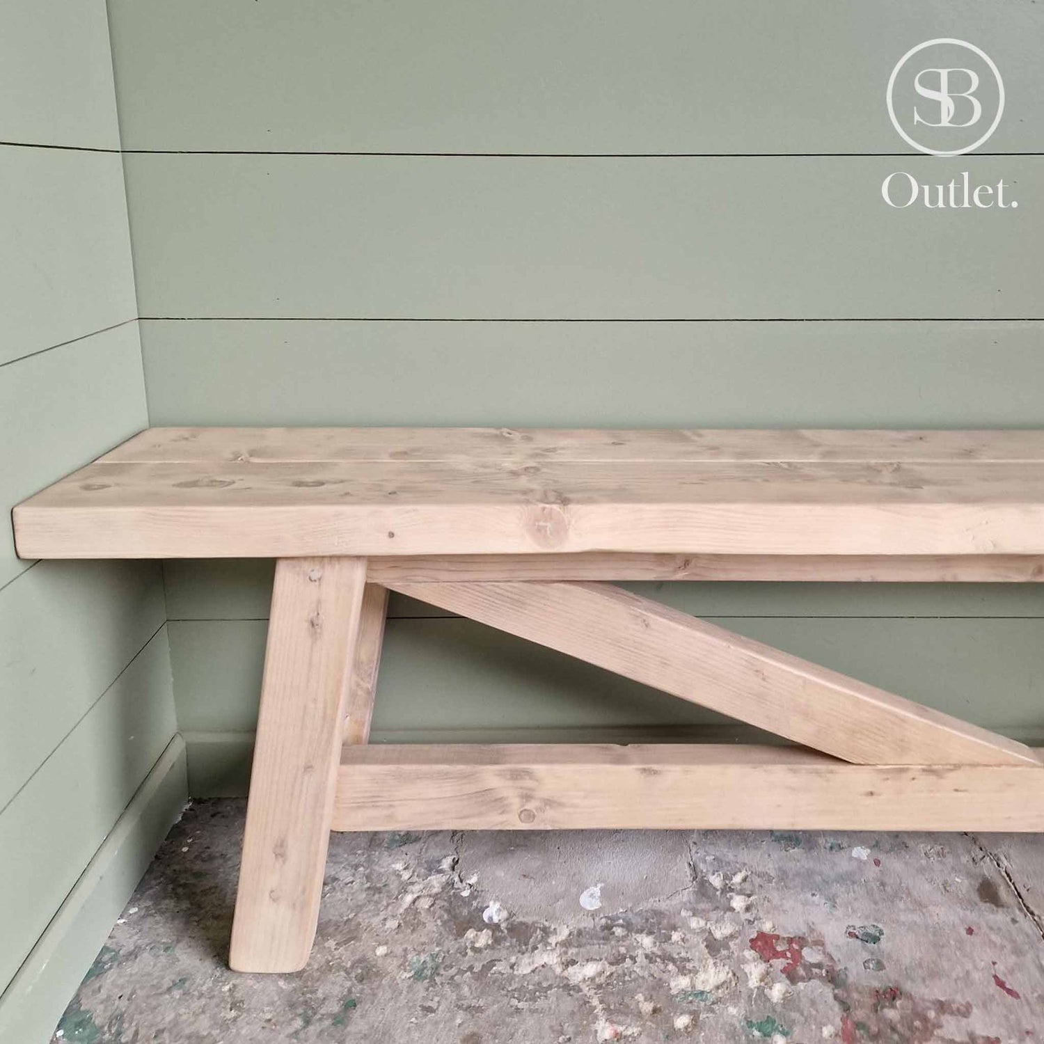 Coast Bench - 200cm Long - Sand