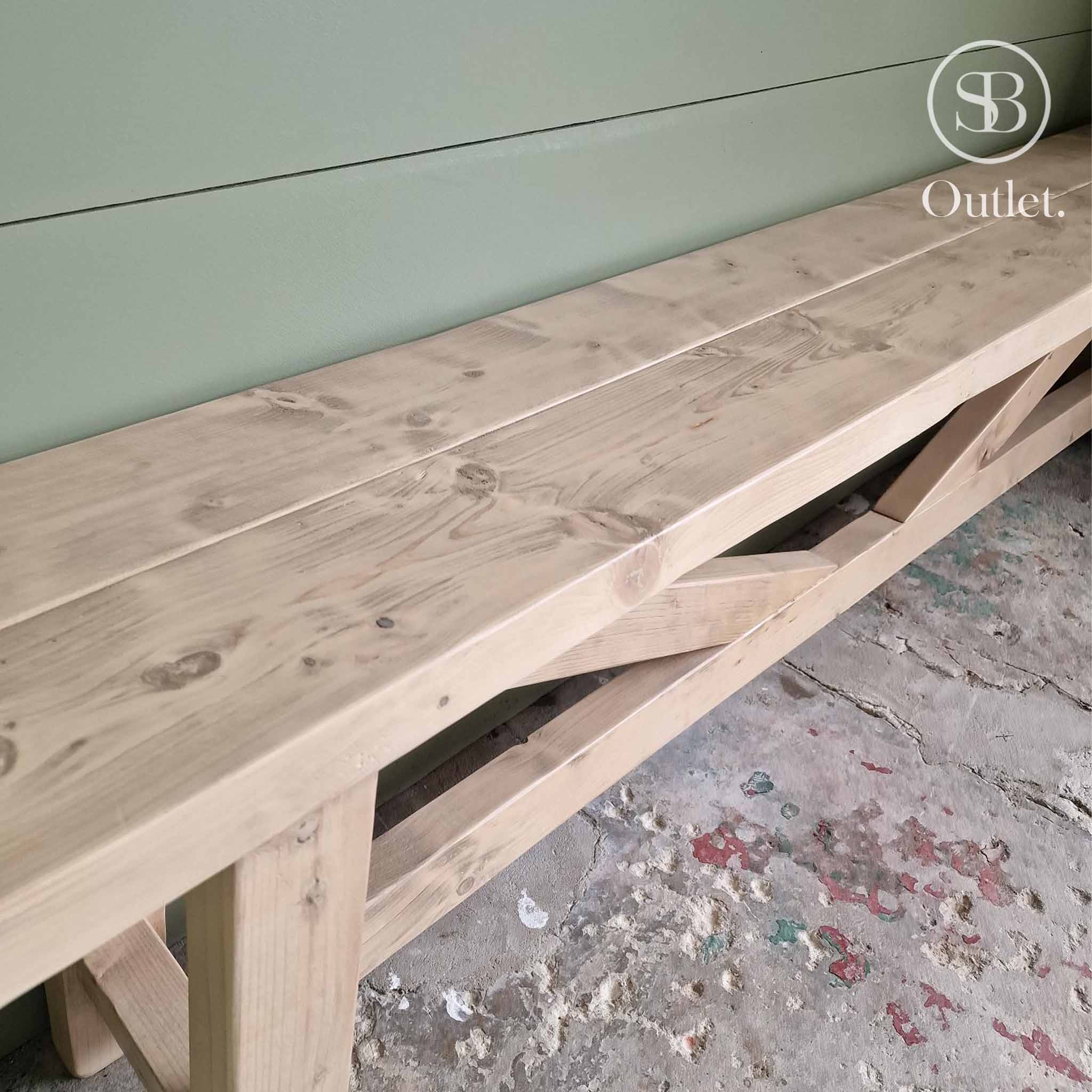 Coast Bench - 200cm Long - Sand