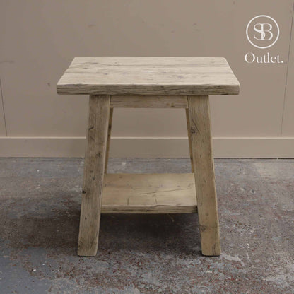 French Side Table - 56cm High - Natural