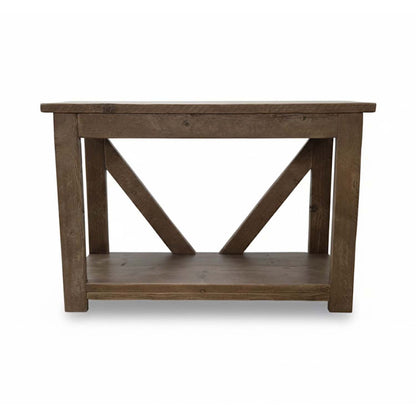 Reclaimed V-back - 120cm L x 40cm D - Antique