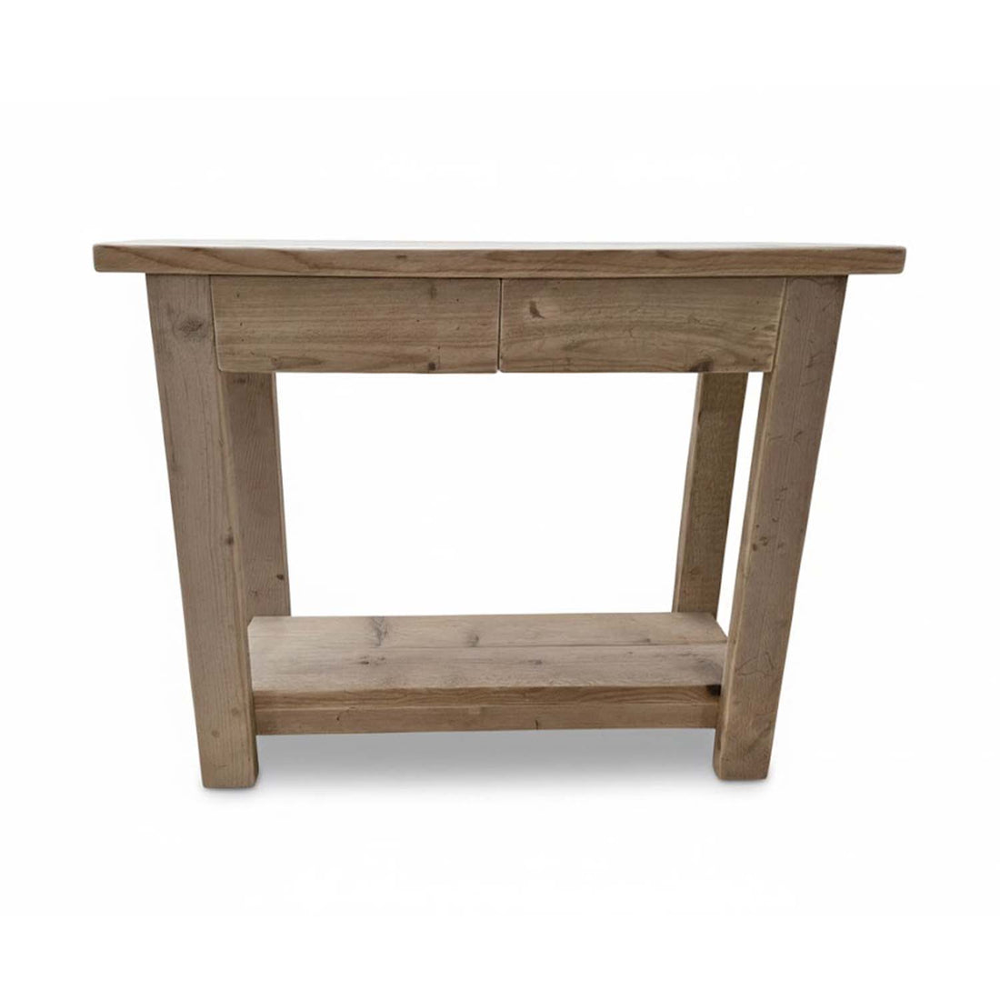 Two Drawer Shore Console - 100cm L x 34cm D - Natural
