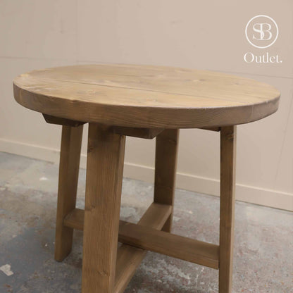 Olsen Round Dining Table - 75cm Dia. - Hazel