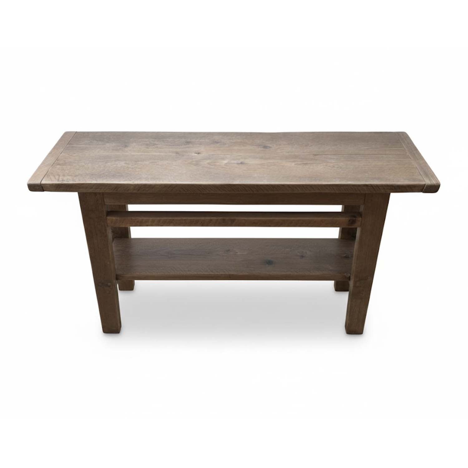 French Console Table - 110cm L x 32cm D - Antique