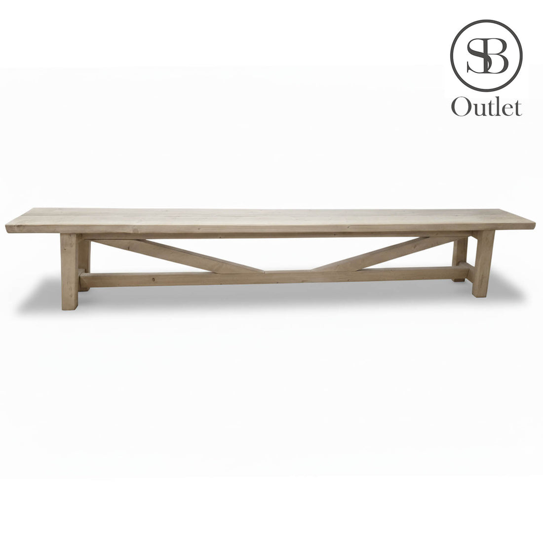 Coast Bench - 260cm Long - Sand