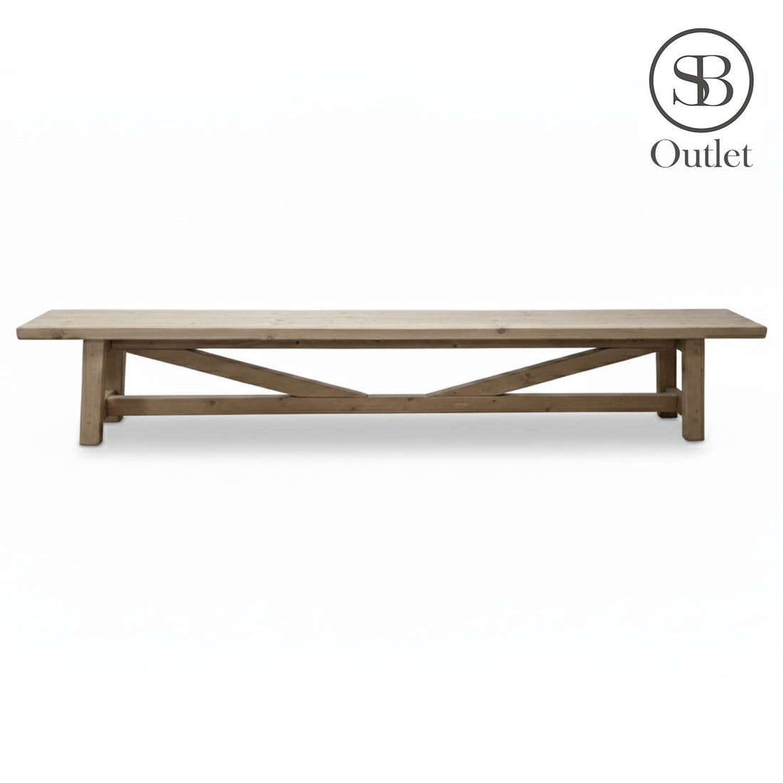 Coast Bench - 260cm Long - Sand