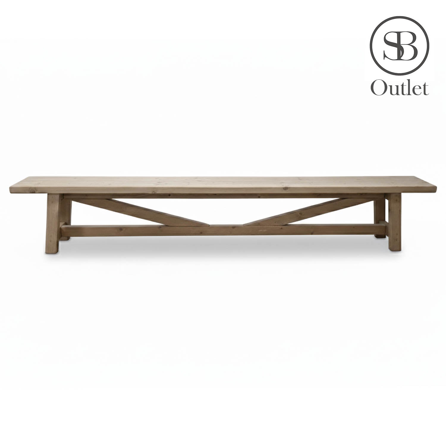 Coast Bench - 260cm Long - Sand