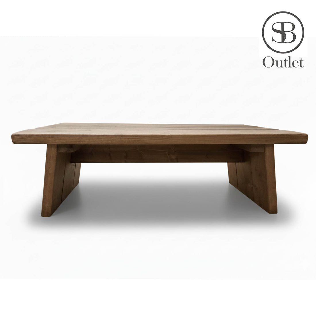 Nislen Coffee Table - 120cm Long x 58cm Deep - Hazel (discontinued item)