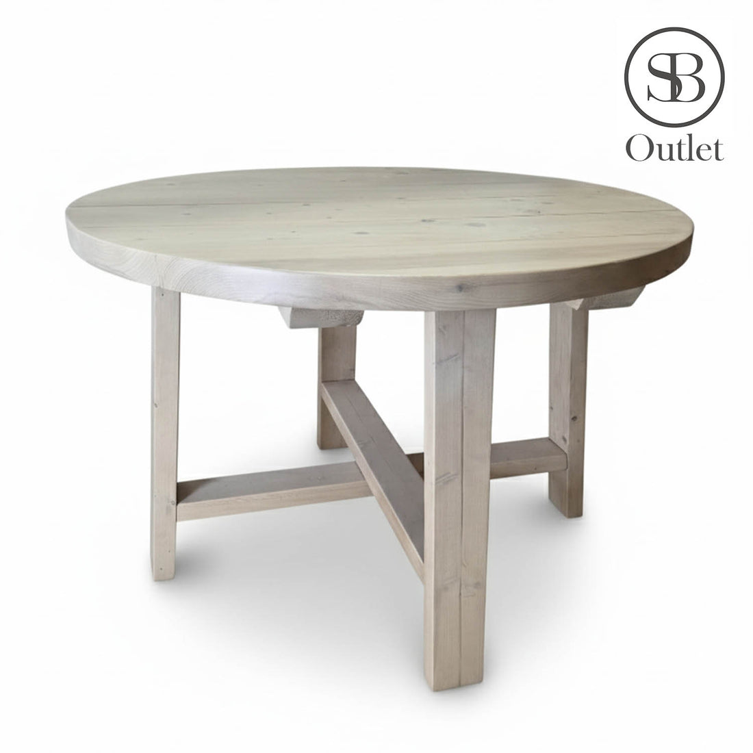 Olsen Round Dining Table - 106cm Dia. - Sand