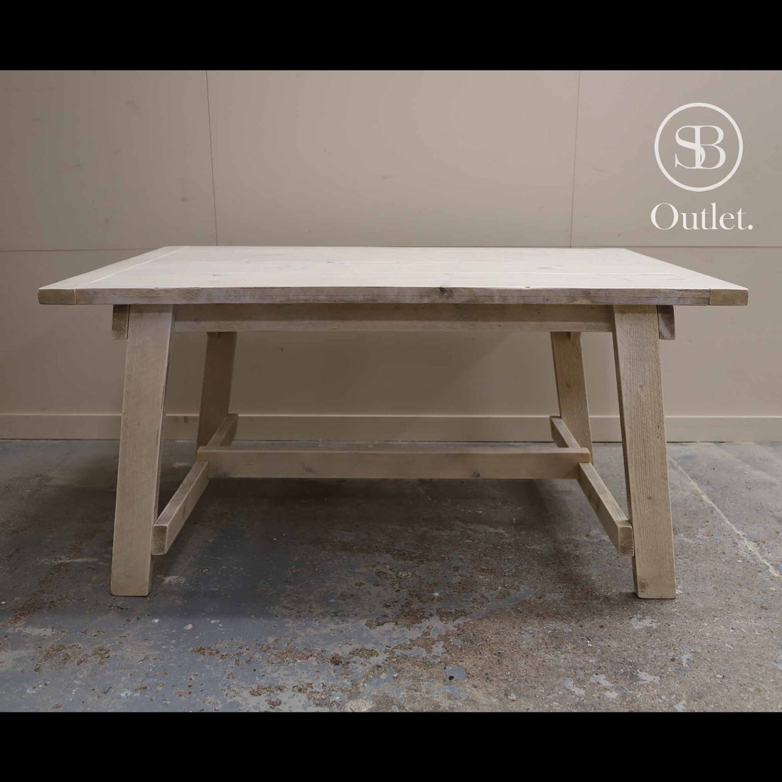 Andersson Dining Table - 145cm L x 88cm D x 73cm H - Limed Oak
