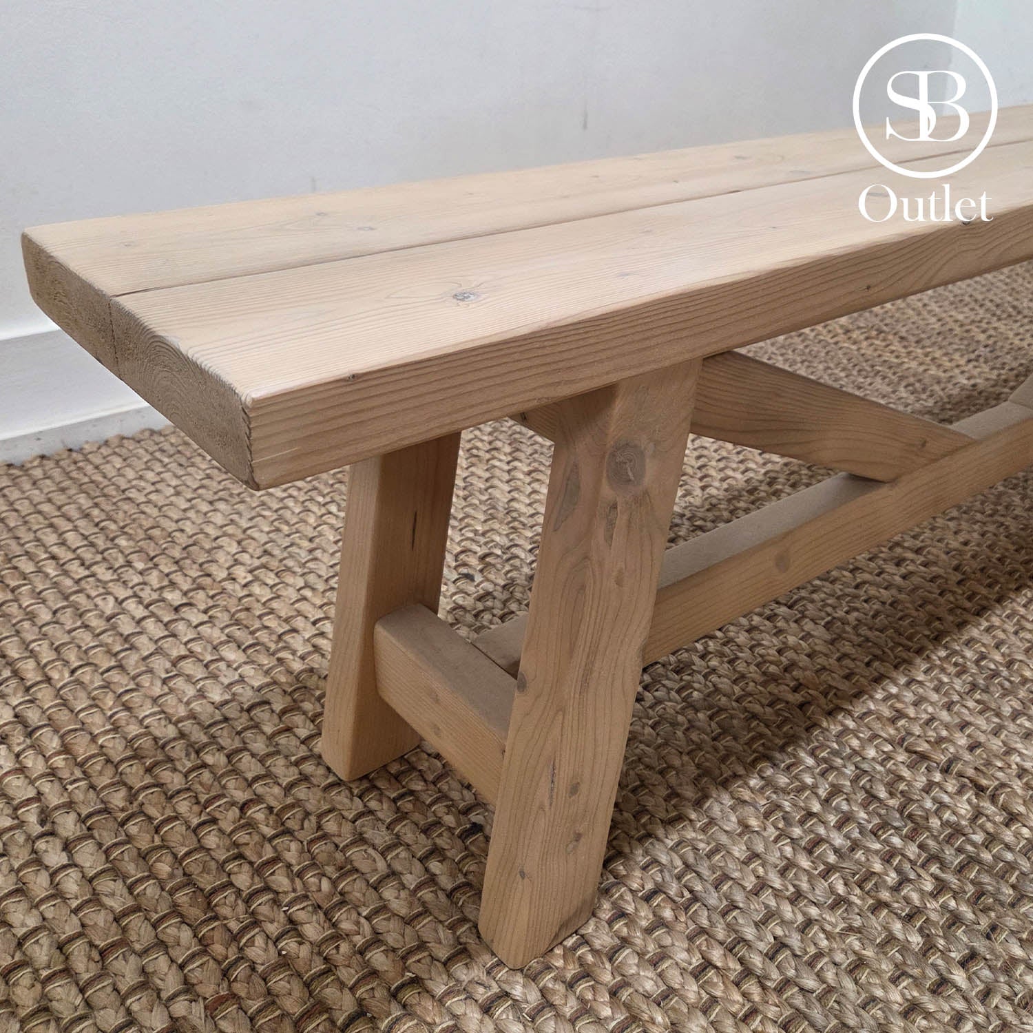 Coast Bench - 180cm Long - Sand