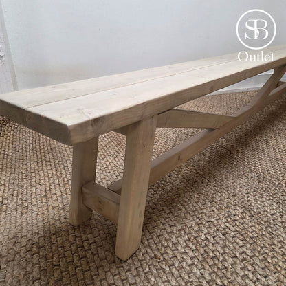 Coast Bench - 260cm Long - Sand