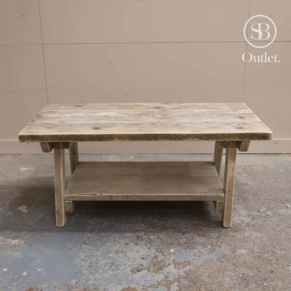 Splay Coffee Table - 100cm Long x 50cm Deep - Natural