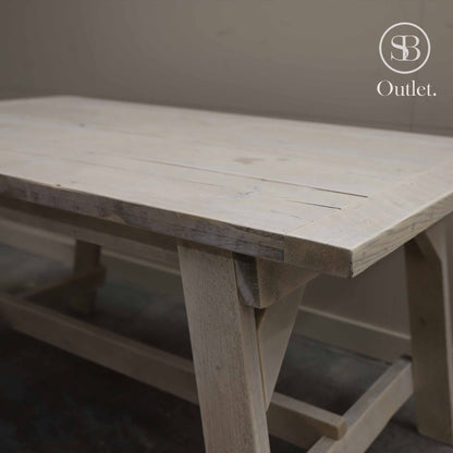 Andersson Dining Table - 145cm L x 88cm D x 73cm H - Limed Oak