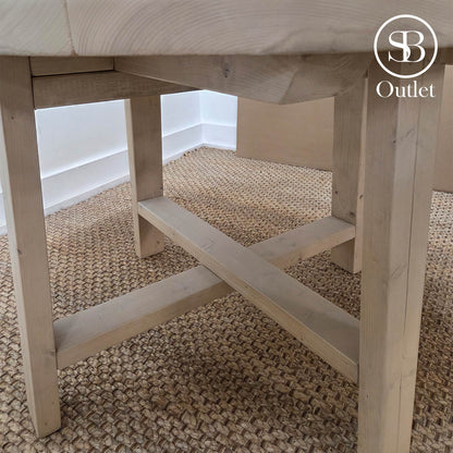 Olsen Round Dining Table - 106cm Dia. - Sand