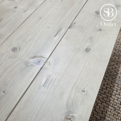 Nislen Coffee Table - 98cm Long x 98cm Deep - Sand (discontinued item)