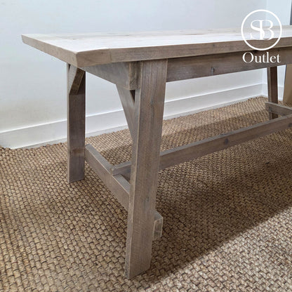 Andersson Dining Table - 180cm Long x 88cm Deep x 75cm High - Limed Oak