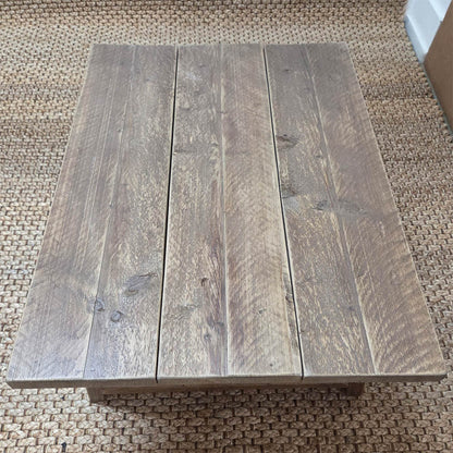 Barn Coffee Table - 90cm L x 66cm D - Antique