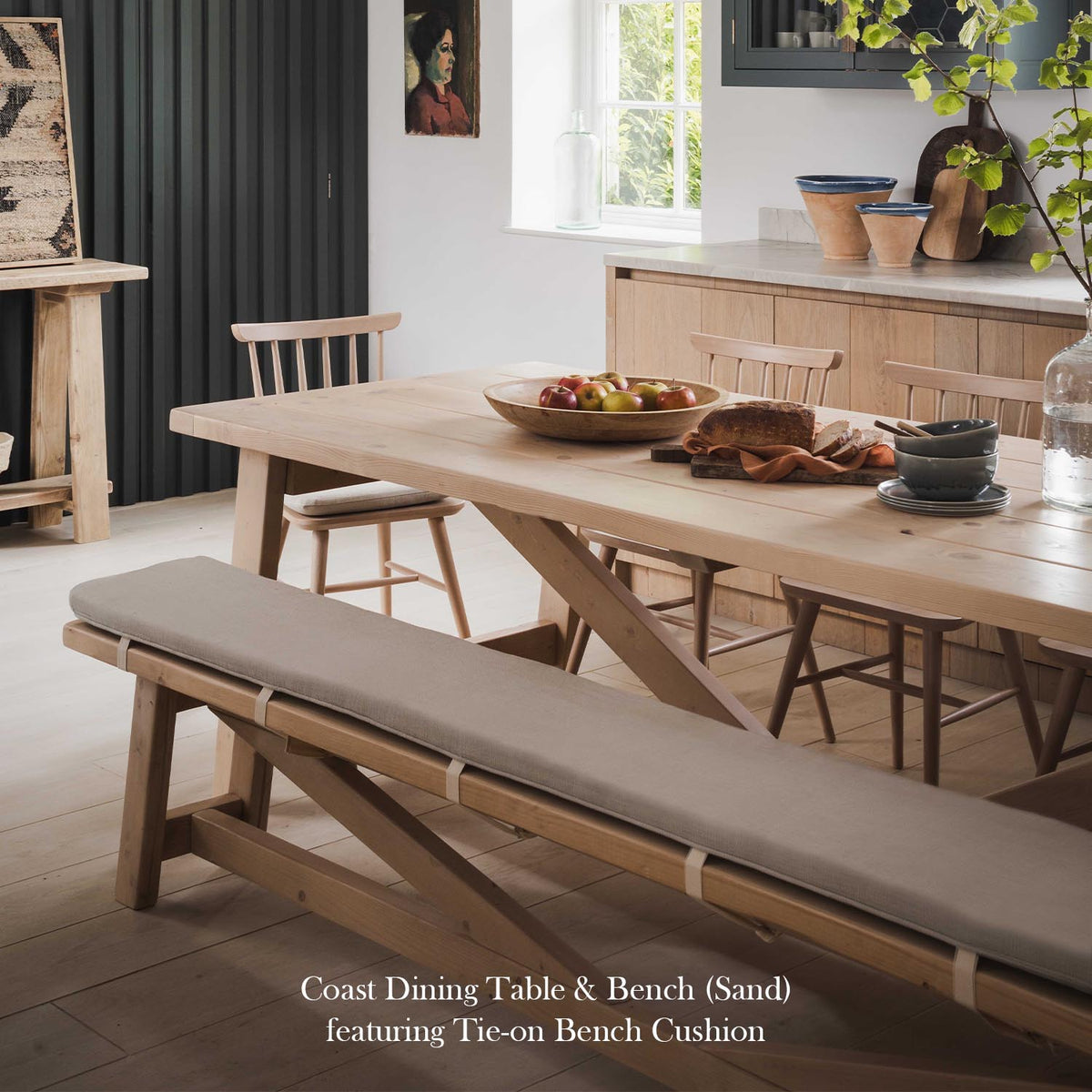 Coast Indoor Bench – Still and Bloom