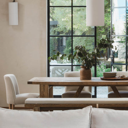 The Tuft Dining Chair - Rustic Linen