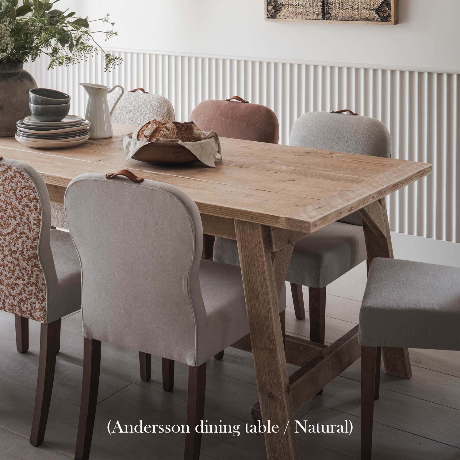 The Dune Dining Chair - Eco Velvet