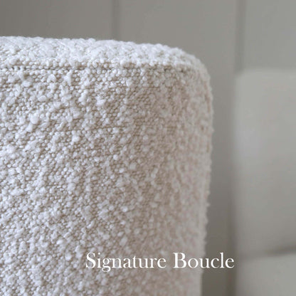 The Tuft Dining Chair - Boucle