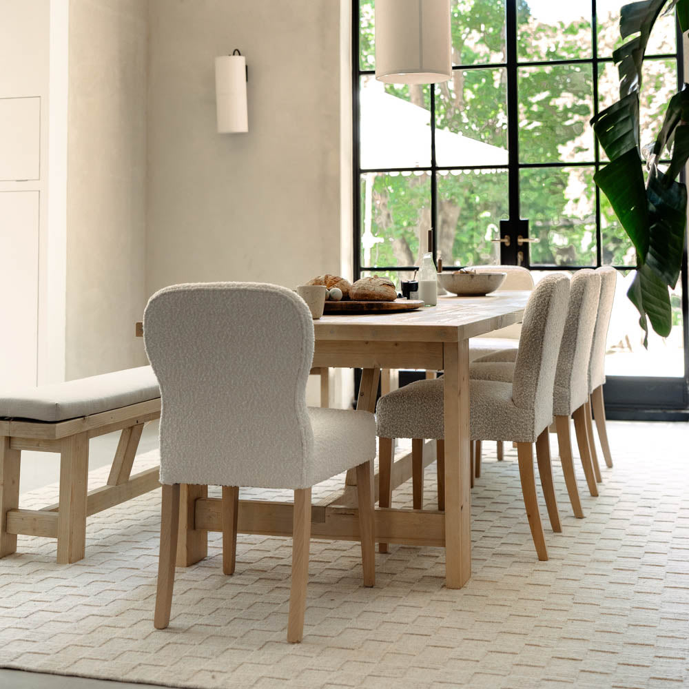 The Dune Dining Chair - Boucle