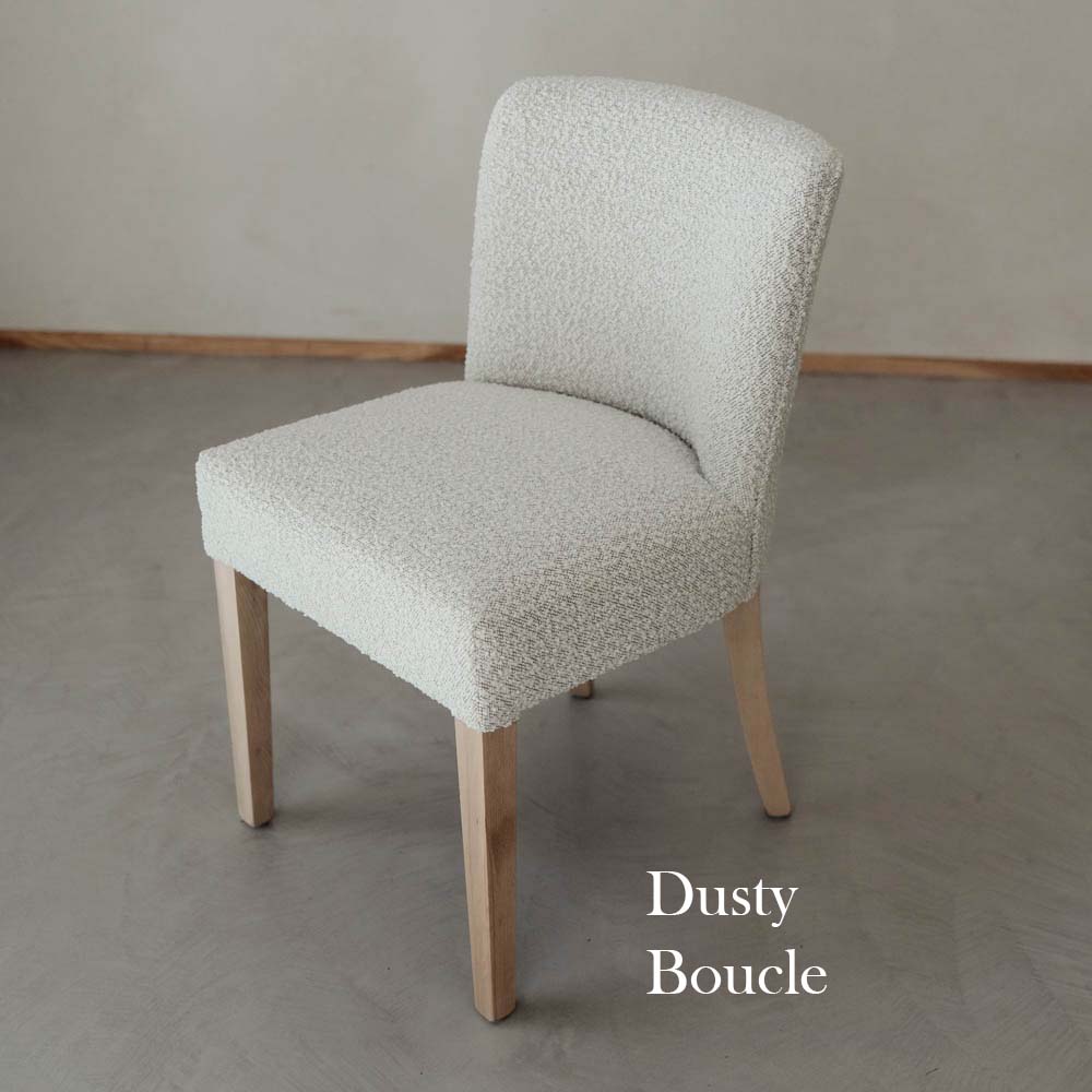 The Tuft Dining Chair - Boucle