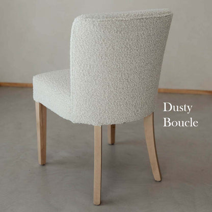 The Tuft Dining Chair - Boucle