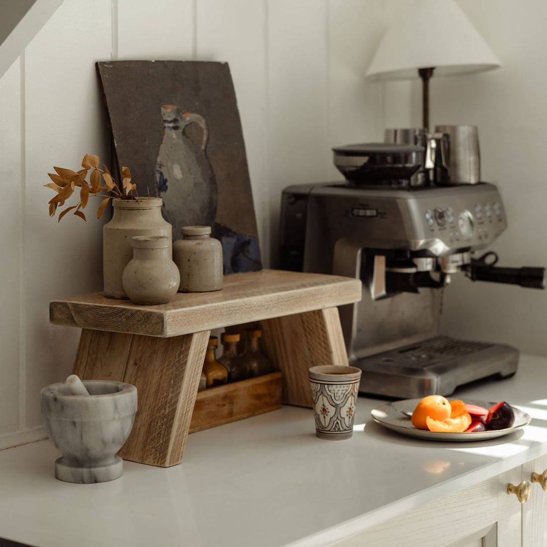 Handmade Reclaimed Wood Kitchen Caddy from Still and Bloom