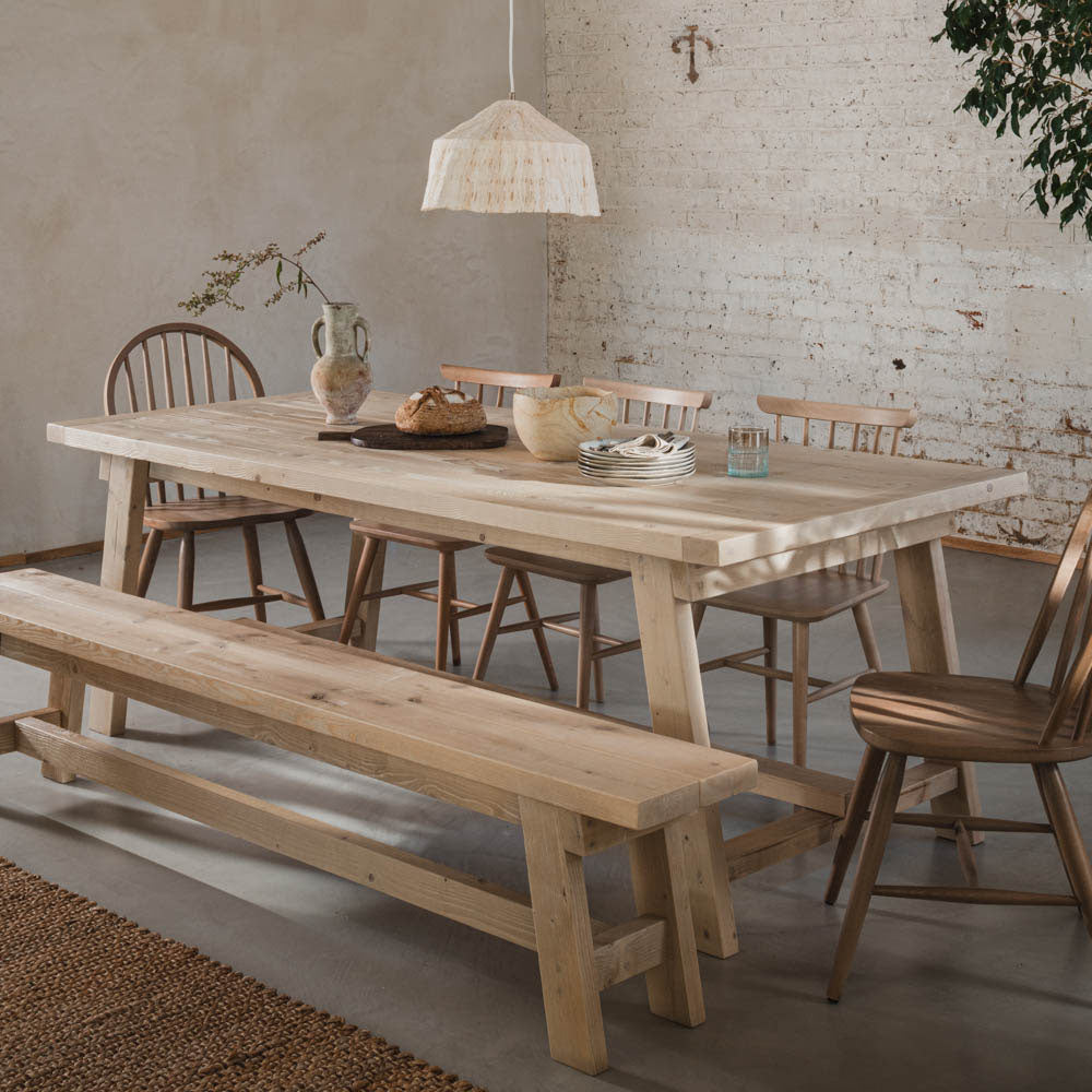 Heritage Andersson Dining Table handmade with solid wood by Still and Bloom