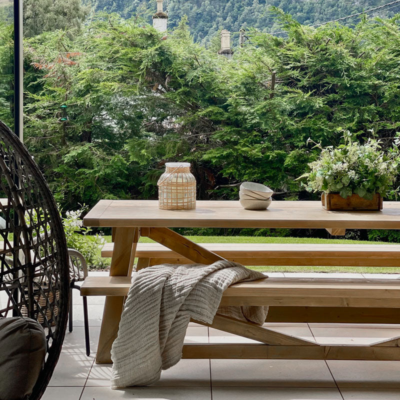 Small Alfresco Dining Room Wicker Patio Furniture Outdoor Dining