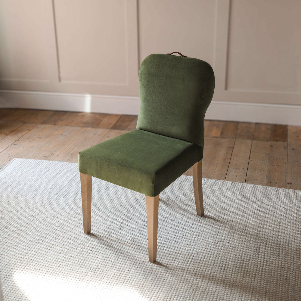 The Dune Dining Chair - Eco Velvet