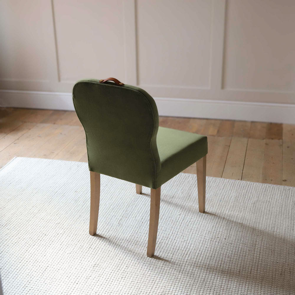 The Dune Dining Chair - Eco Velvet