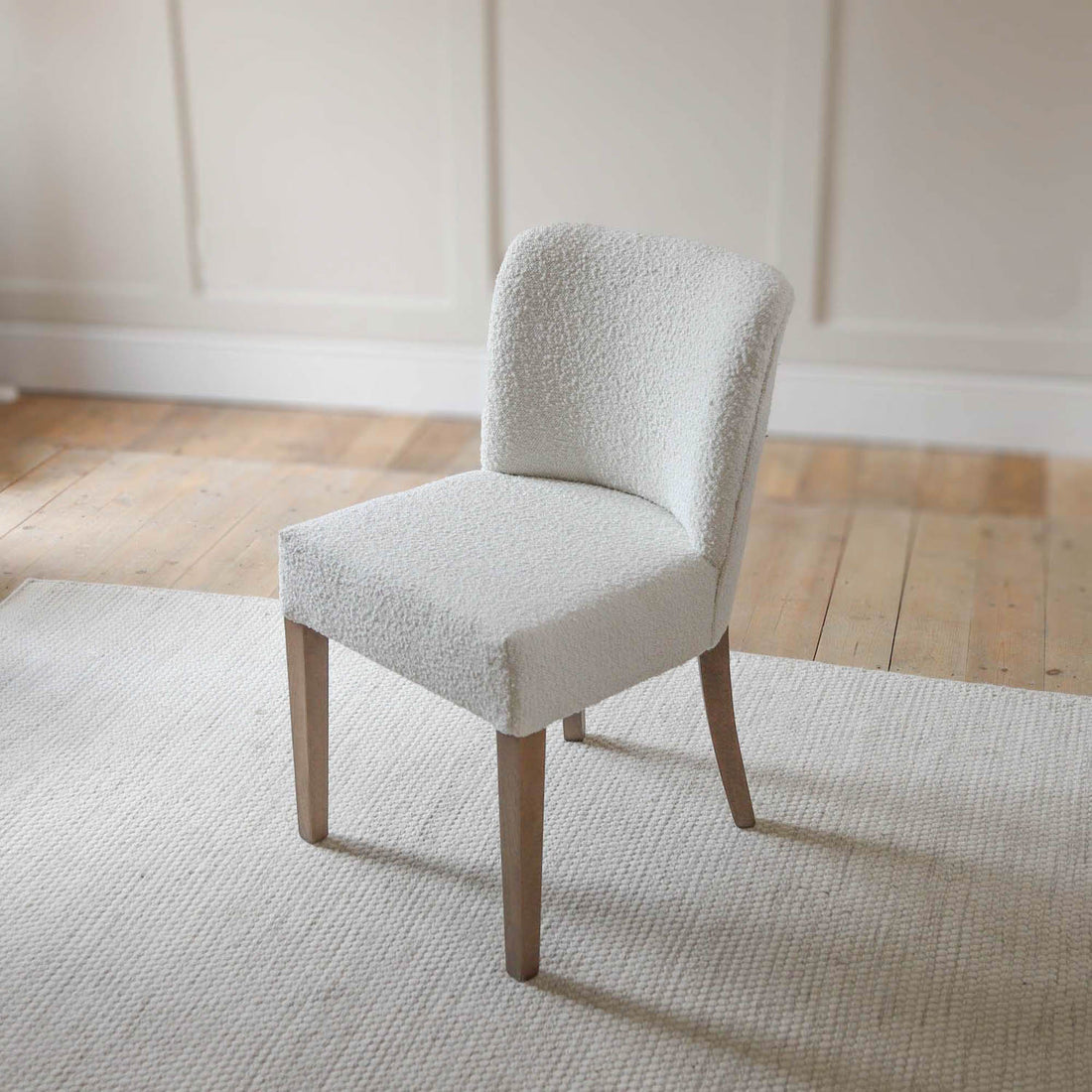 The Tuft Dining Chair - Boucle
