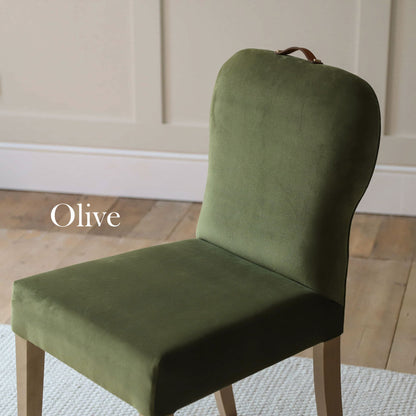The Dune Dining Chair - Eco Velvet
