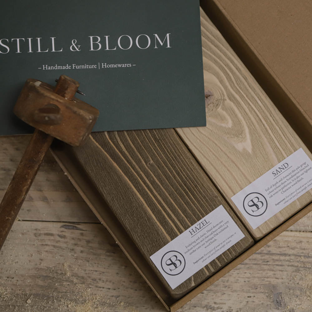 Still &amp; Bloom Welcome Pack - Heritage wood set