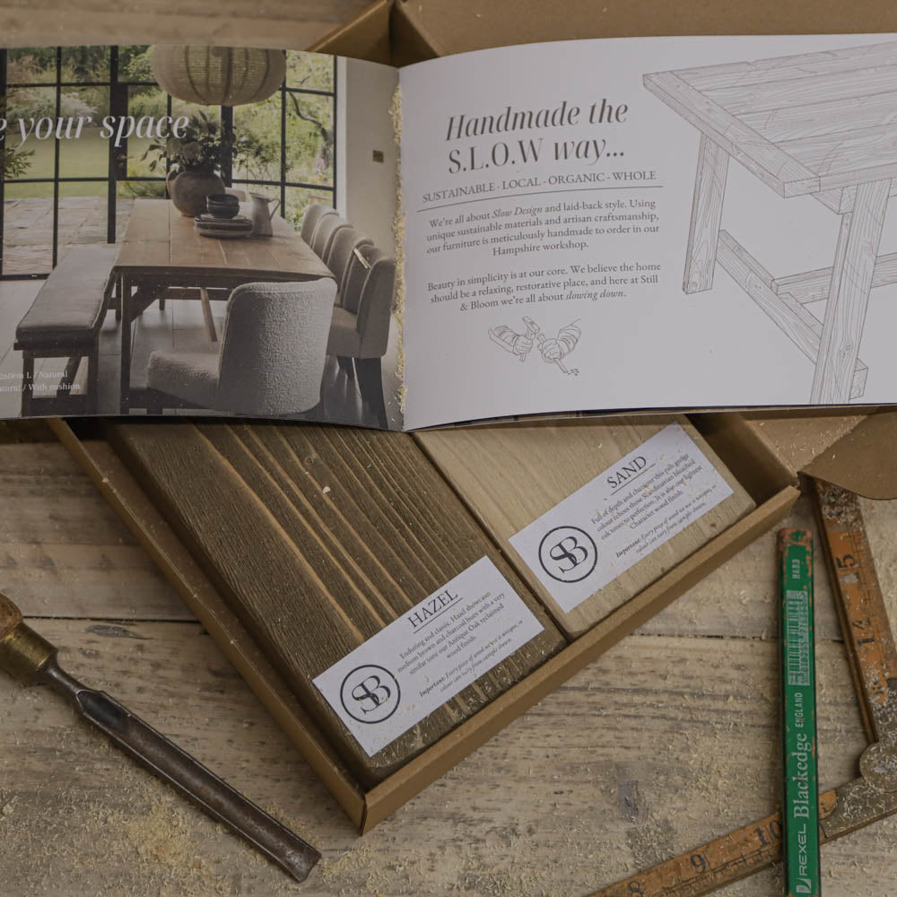 Still &amp; Bloom Welcome Pack - Heritage wood set