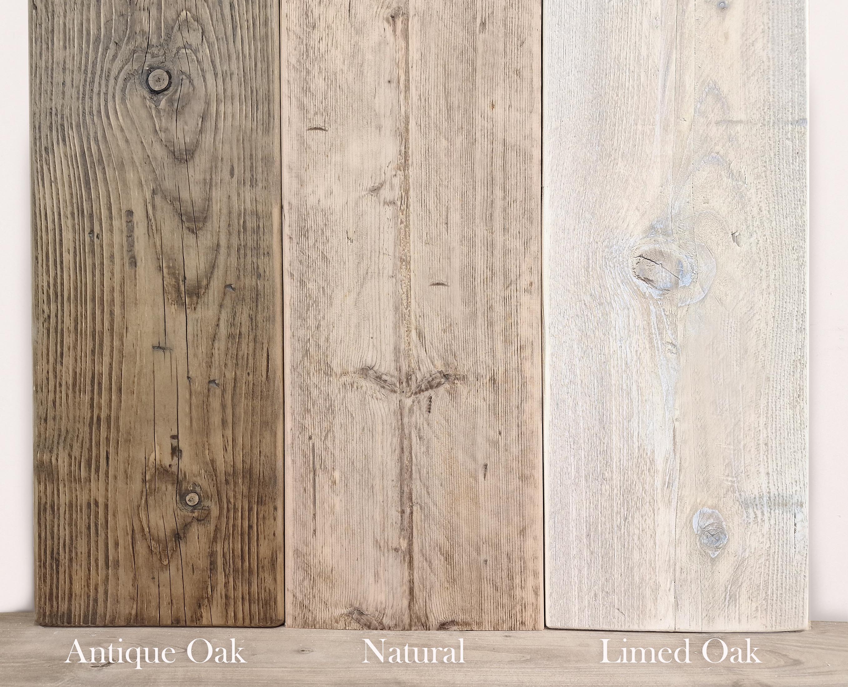 Choose your finish for the Barn Coffee Table