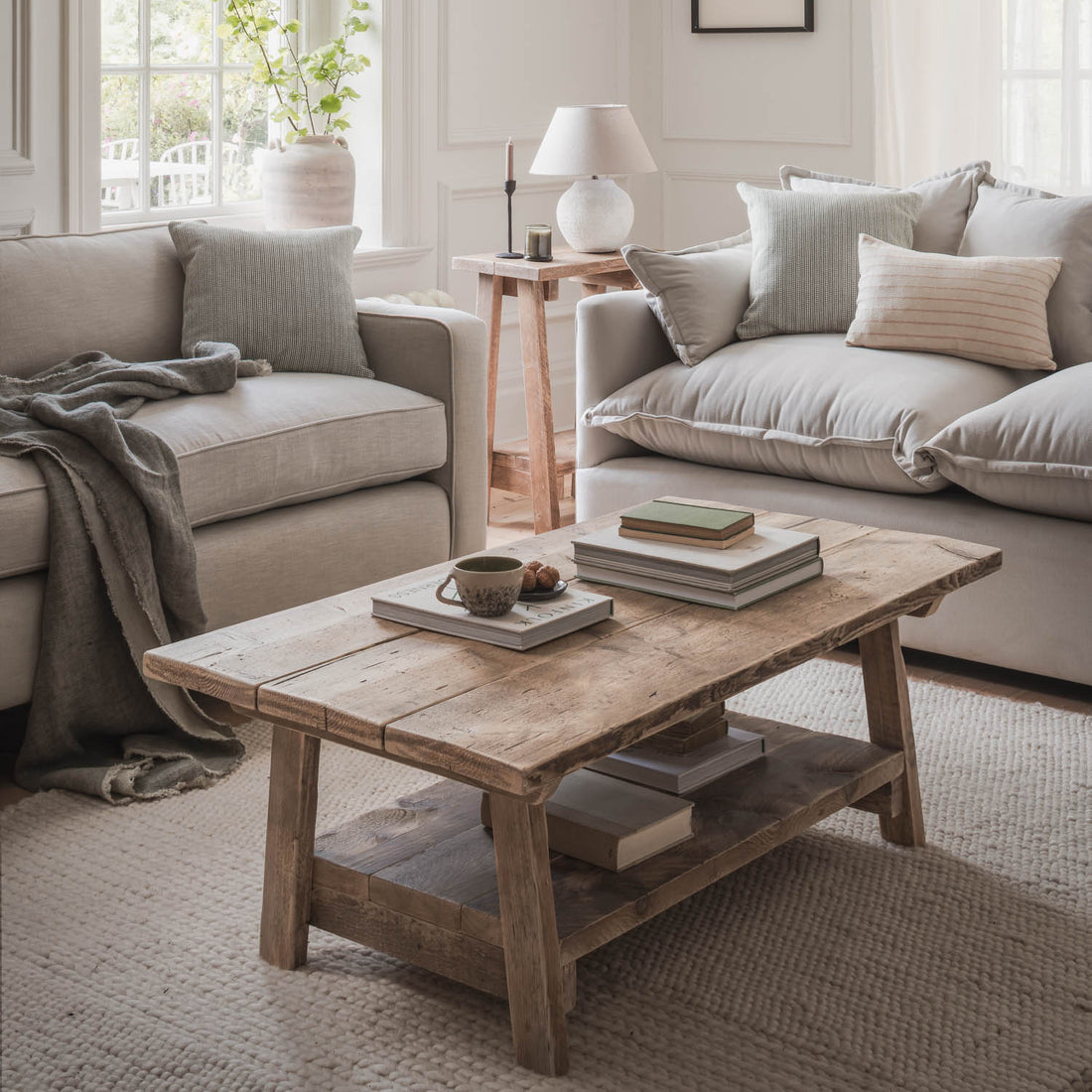 Splay Coffee Table handmade solid wood furniture