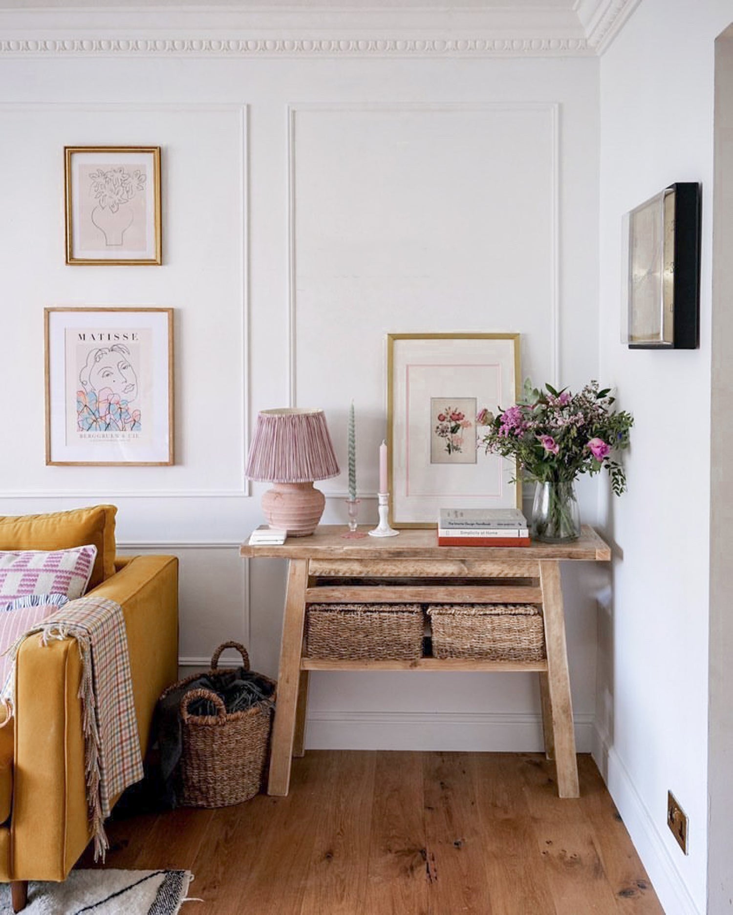 French Console Solid Wood Table